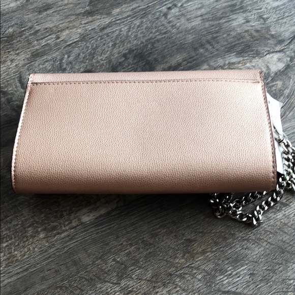 Nine West clutch purse handbag Nwt rose gold - Picture 5 of 6